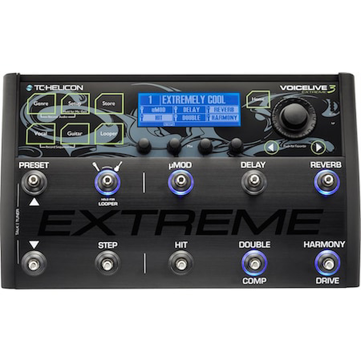 TC Helicon Voicelive 3 Extreme Efekt Pedalı