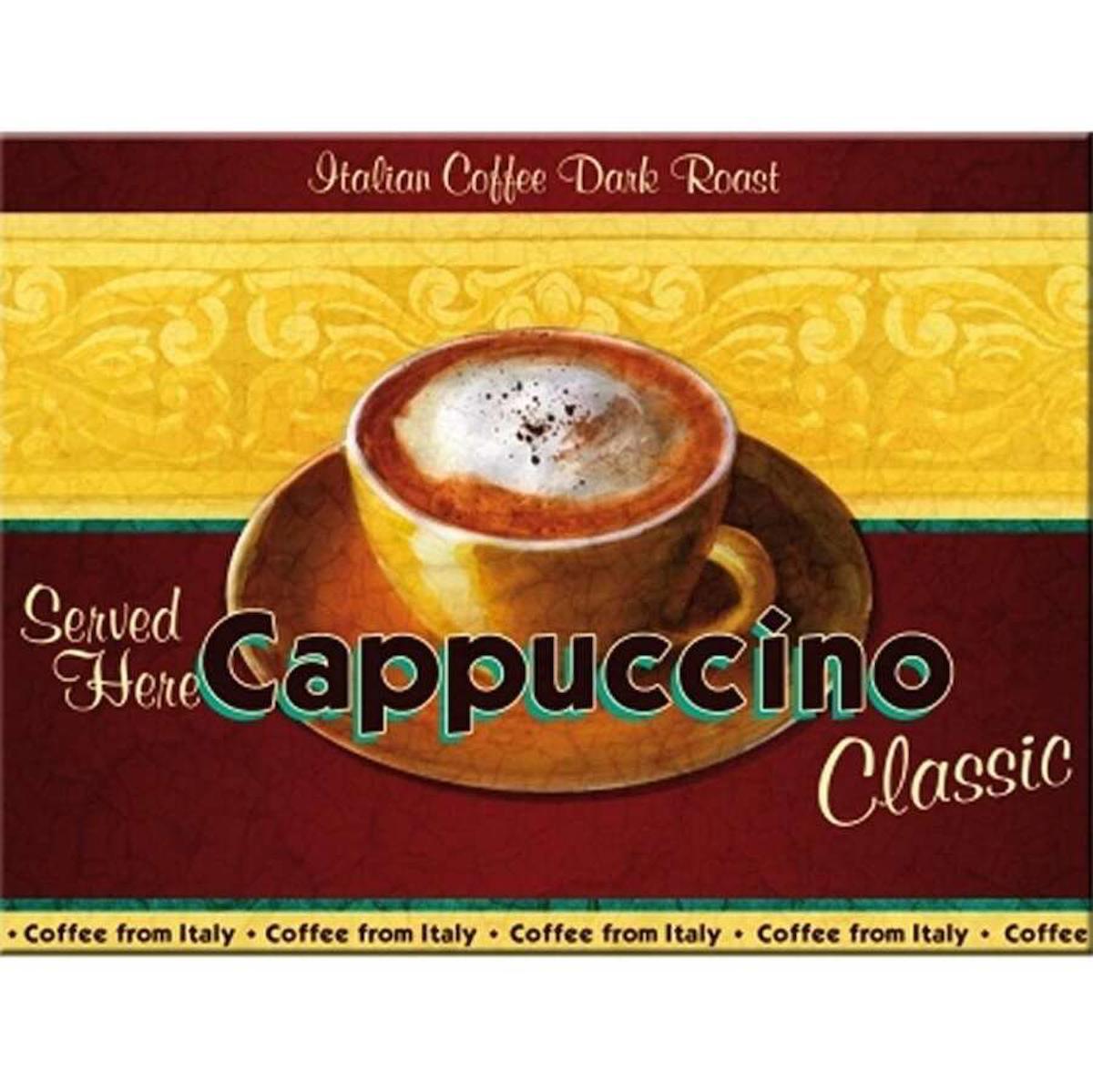 Nostalgic Art Cappuccino Magnet 14019