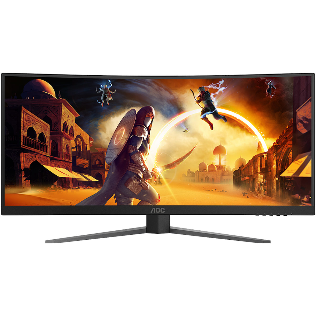 AOC CU34G4Z 34″ 240Hz 1ms HDMI DP Adaptive Sync HDR400 WQHD FAST VA Curved 1500R Gaming Monitör