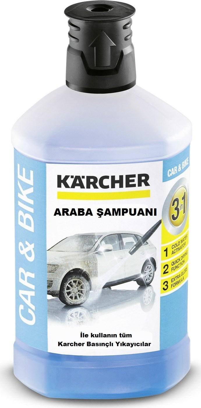 Karcher 6.295-750.0 ARAÇ ŞAMPUANI 3İN1, 1L **