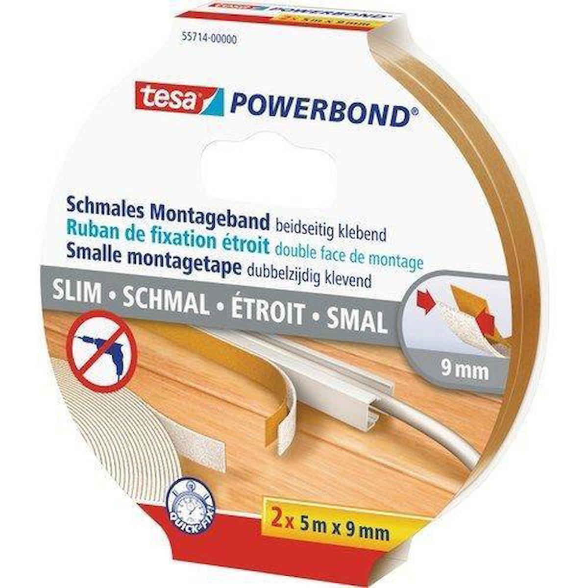 Tesa Montaj Bandı Köpük Powerbond Slim 5x18 55714-00000-03