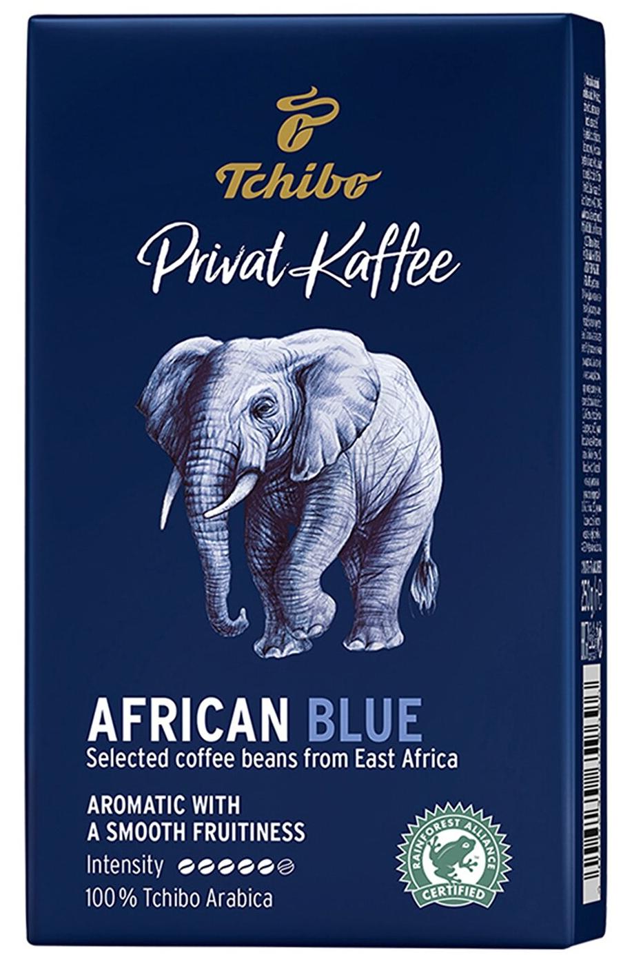 Tchibo Privat Kaffee African Blue Sert İçim Öğütülmüş Afrika Filtre Kahve 250 gr