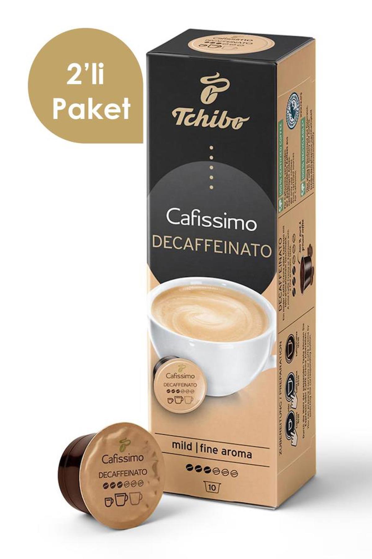 Cafissimo Caffè Crema Decaffeinato 2x10 Adet Kapsül Kahve