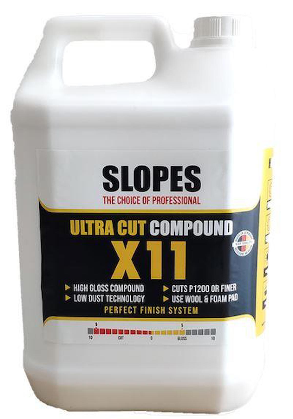 Slopes X11 Agresif Çizik Çıkarıcı Pasta 5lt