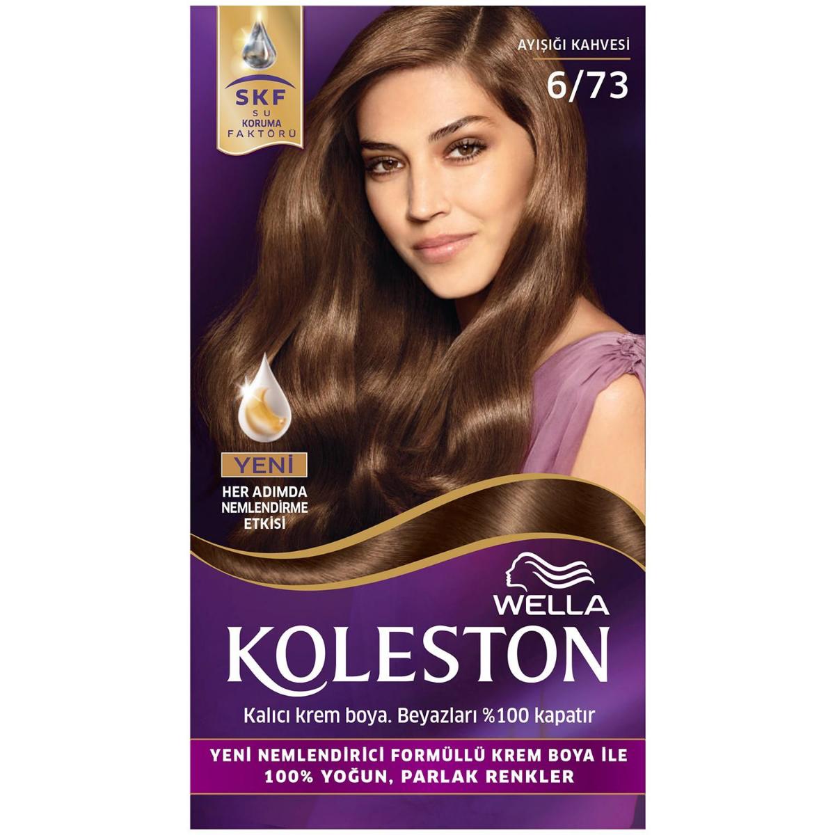 Wella Koleston 6/73 Kit Boya Ayışığı Kahvesi