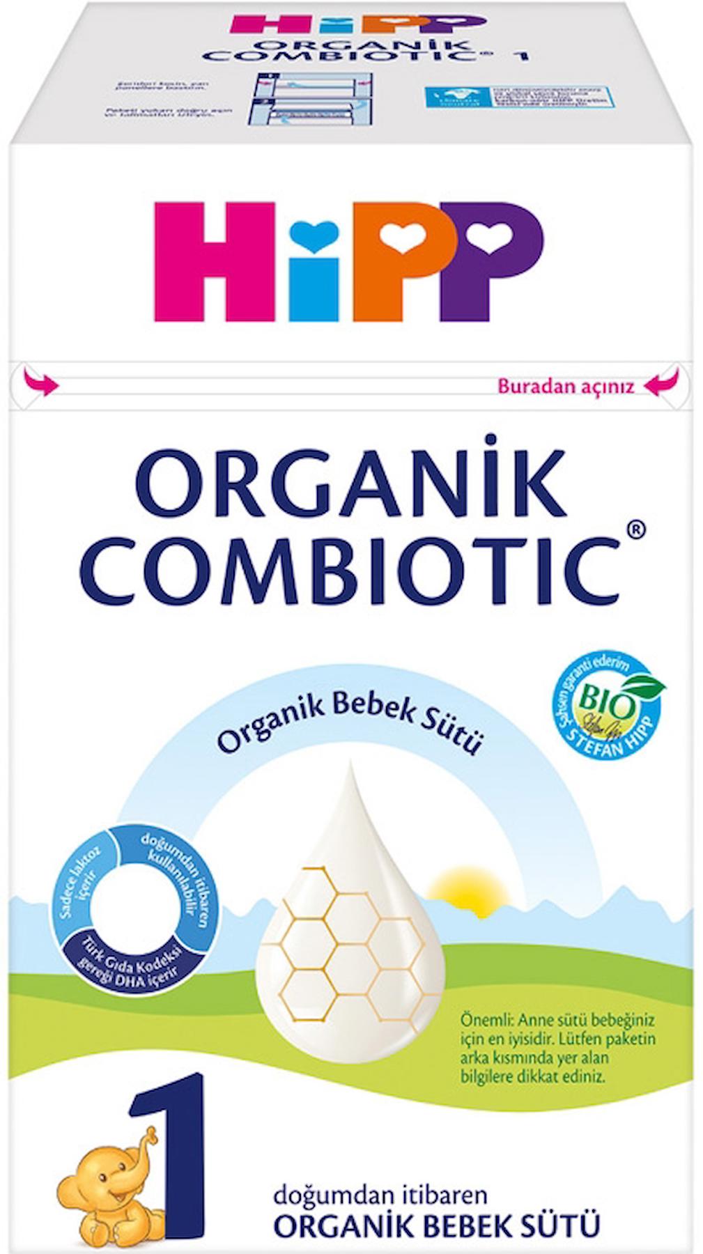 Hipp 1 Organik Bebek Sütü Combiotic 600 gr