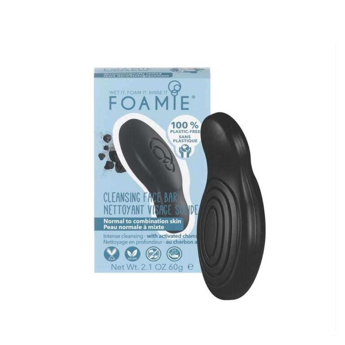 Foamie Too Coal to Be True Face Bar Normal ve Karma Ciltler için Yüz Temizleyici 60g