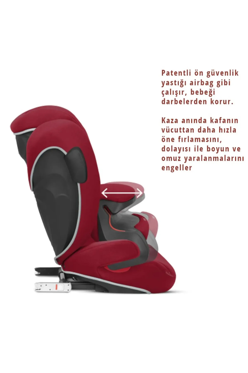 Pallas B2 Fix+ Lux (steel grey) (Adac ödüllü isofixli bebek oto koltuğu 9-36 kg)