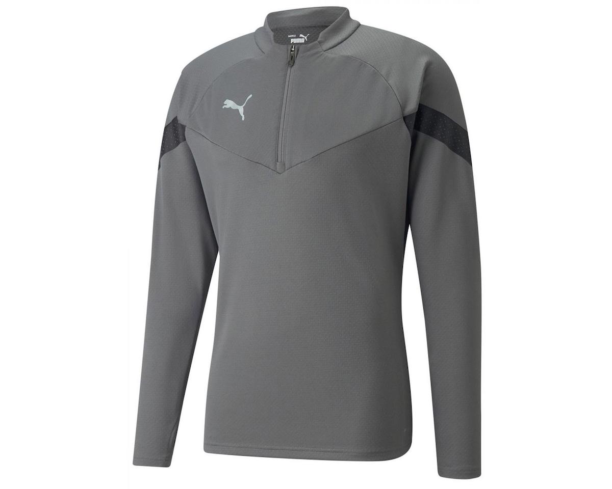 Puma Teamfinal Training 1/4 Zip Top Erkek Futbol Antrenman Ceketi 65737513 Gri