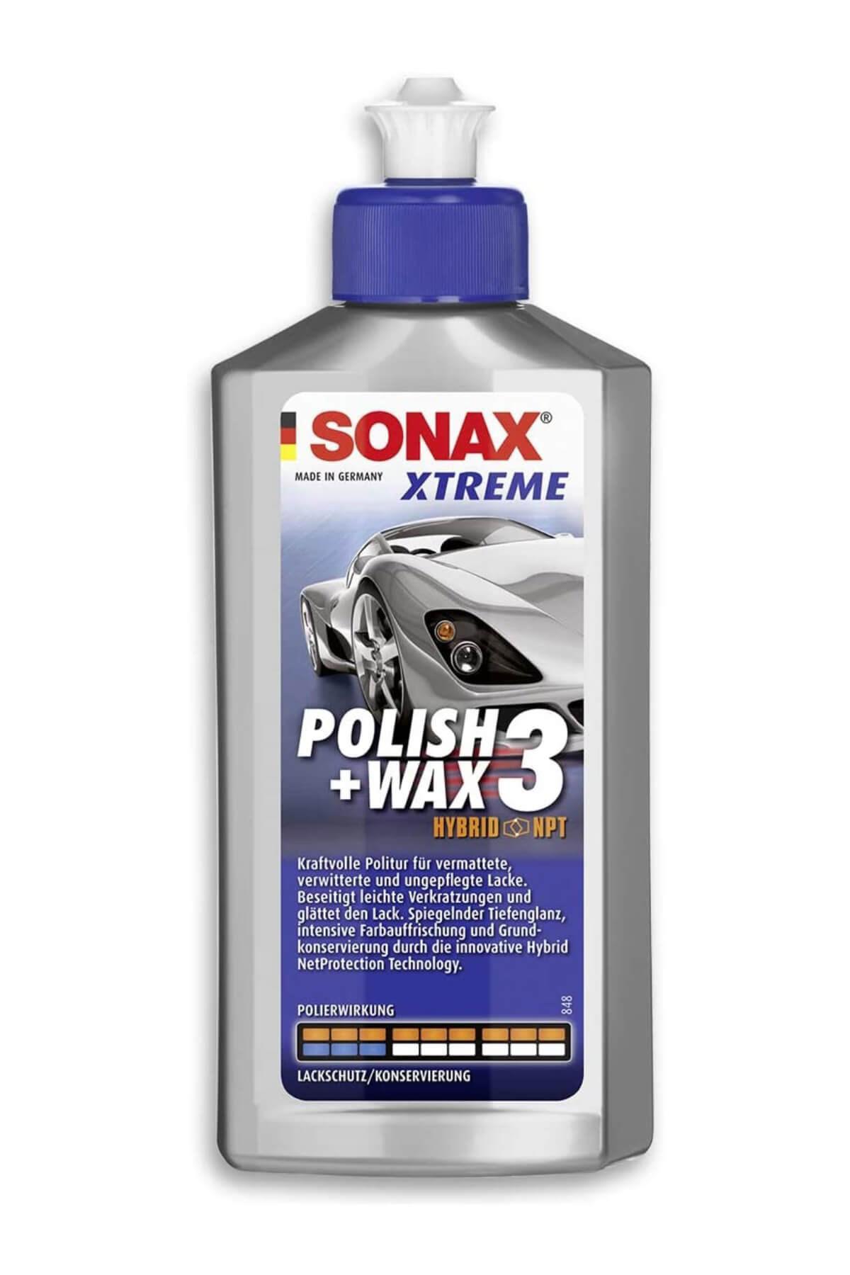 Sonax Xtreme Çizik Giderici Parlatıcı Cila Hybird 250 ml (No:3)