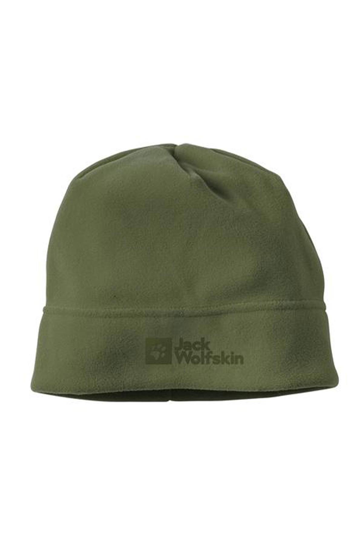 Jack Wolfskin Haki Unisex Bere 1909852-4129 REAL STUFF BEANIE