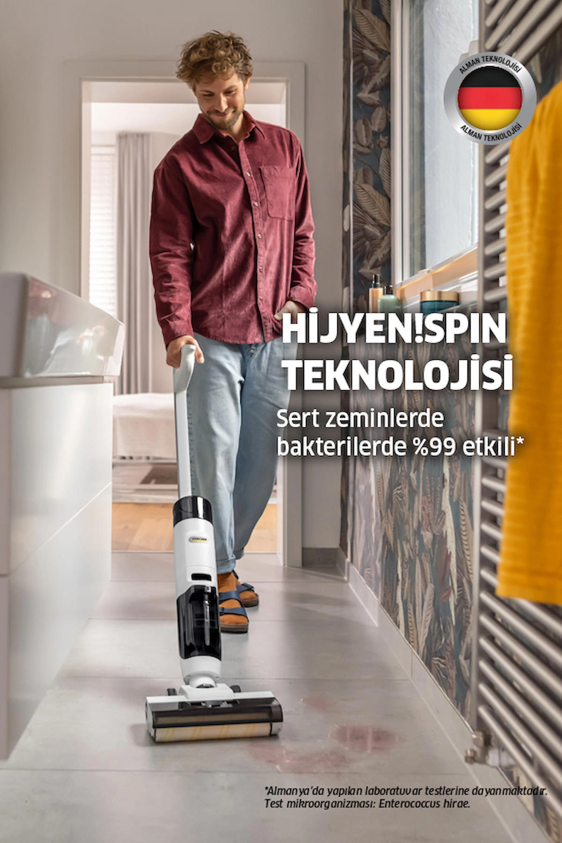Karcher KFL 1 Islak Kuru Şarjlı Dikey Süpürge