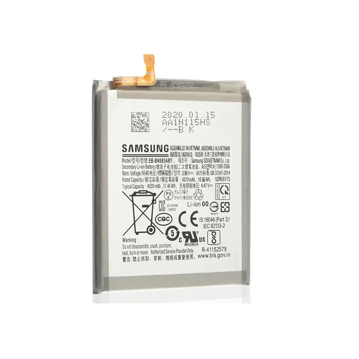 Fixist Samsung Galaxy Note 20 Ultra N985F ile Uyumlu İthal Pil