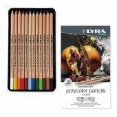 Lyra Rembrandt Polycolor Kuru Boya 12 Renk