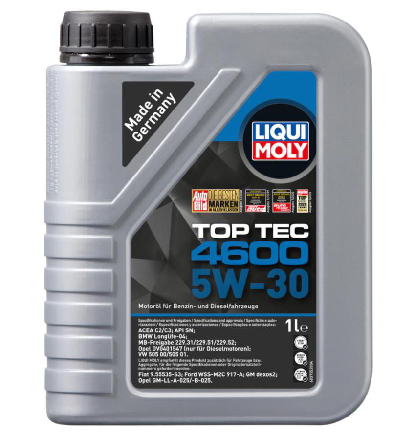 Liqui Moly Top Tec 4600 5W-30 Sentetik 1 lt Motor Yağı (Üretim Yılı - 2024)