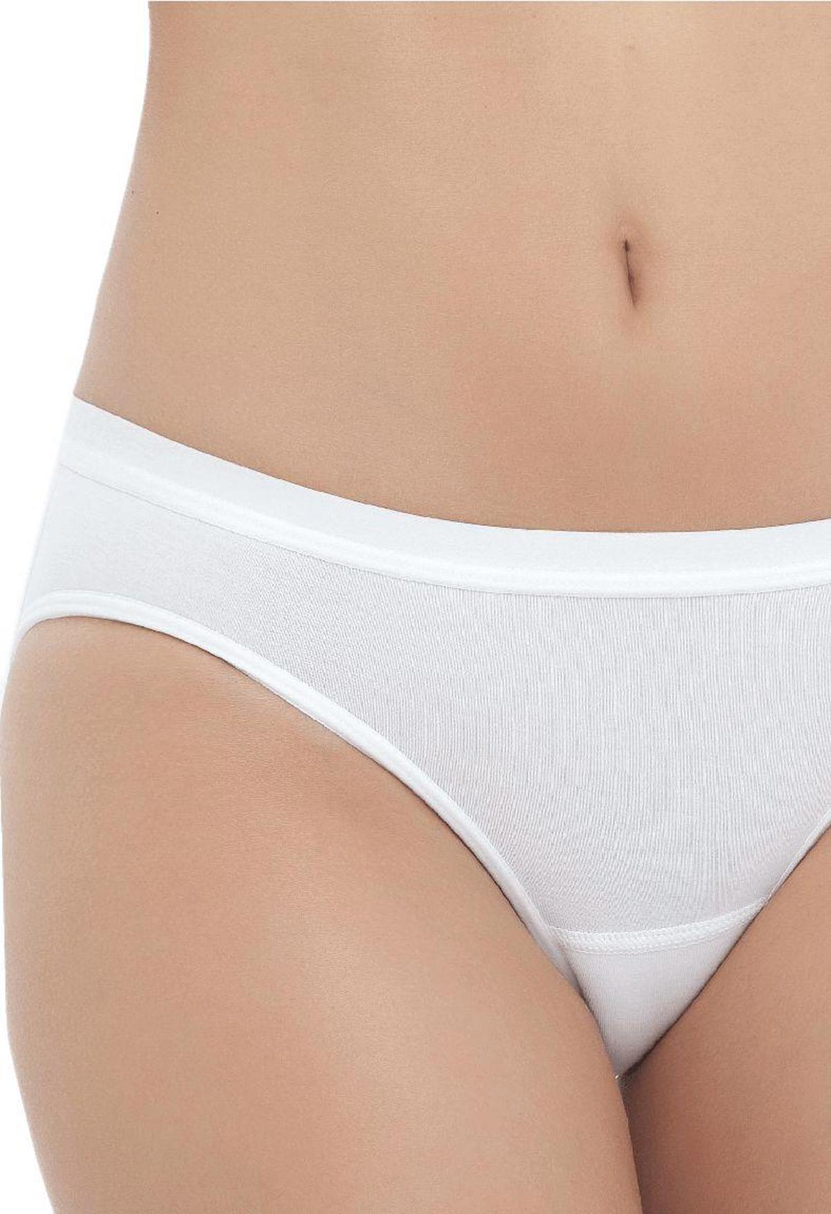 The DON Low Rise Brief Kadın Slip Beyaz