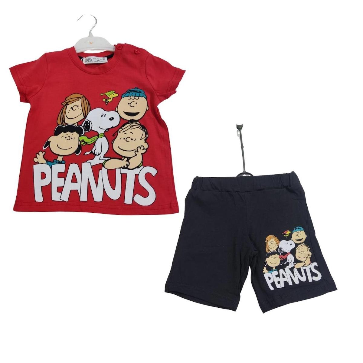 MARKAMPİNK PEANUTS BASKI ERKEK ÇOCUK TAKIM