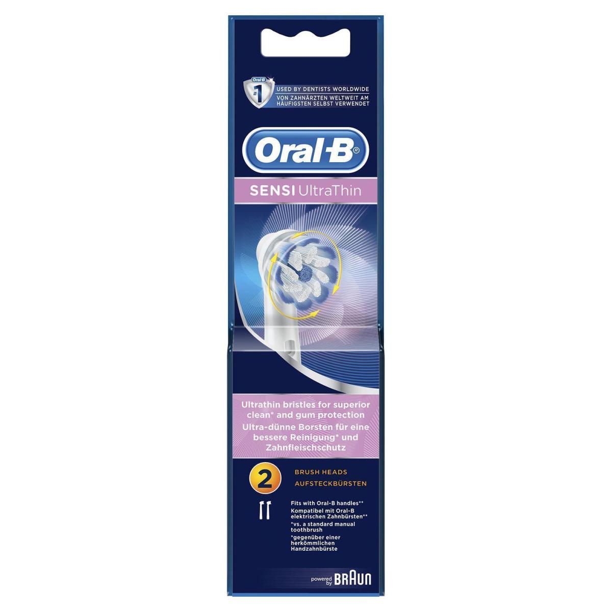 ORAL-B DİŞ FIRÇASI YEDEĞİ SENS ULTRA THİN EB60-20 