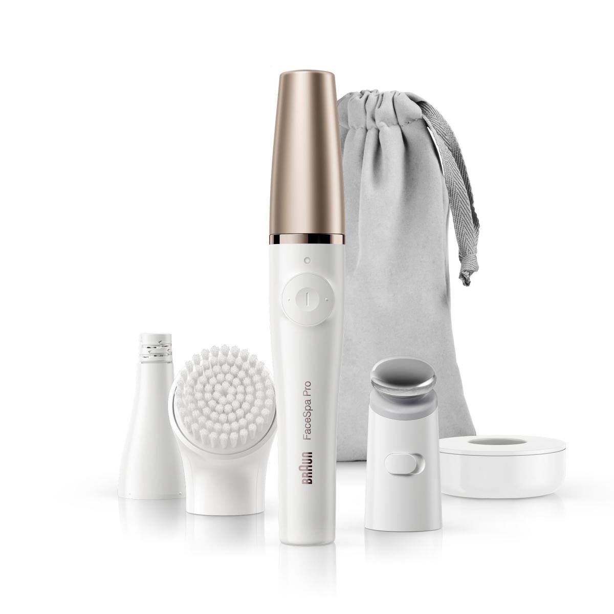 Braun FaceSpa Pro 911 Şarjlı Yüz Epilatörü 3’ü 1 Arada Epilasyon ve Cilt Bakım Seti