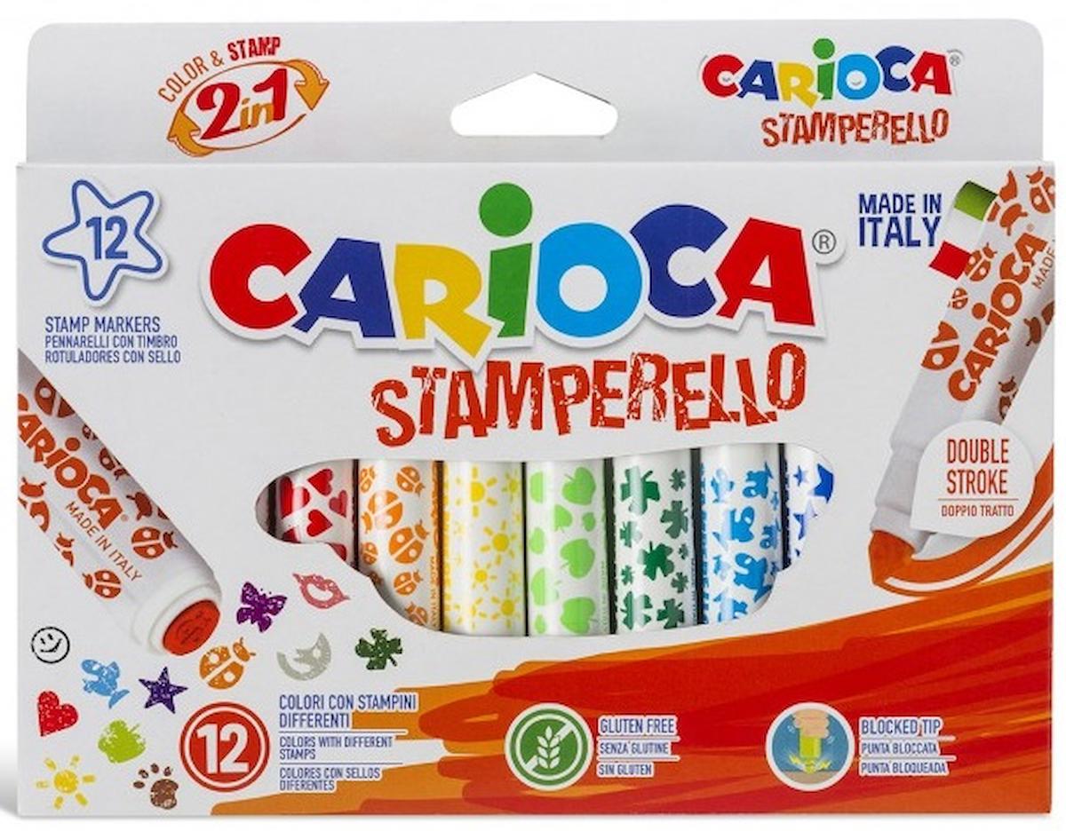 CARIOCA KEÇELİ BOYA KALEMİ 12'Lİ STAMPERELLO 42240