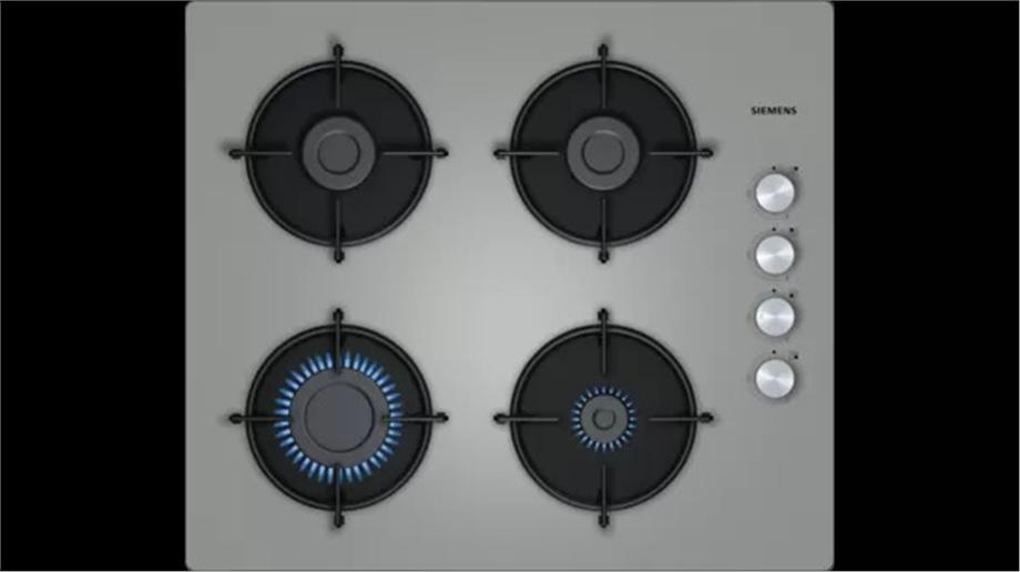 Siemens Eo6C8Po00O Doğalgazlı 4 Gözlü Ankastre Ocak