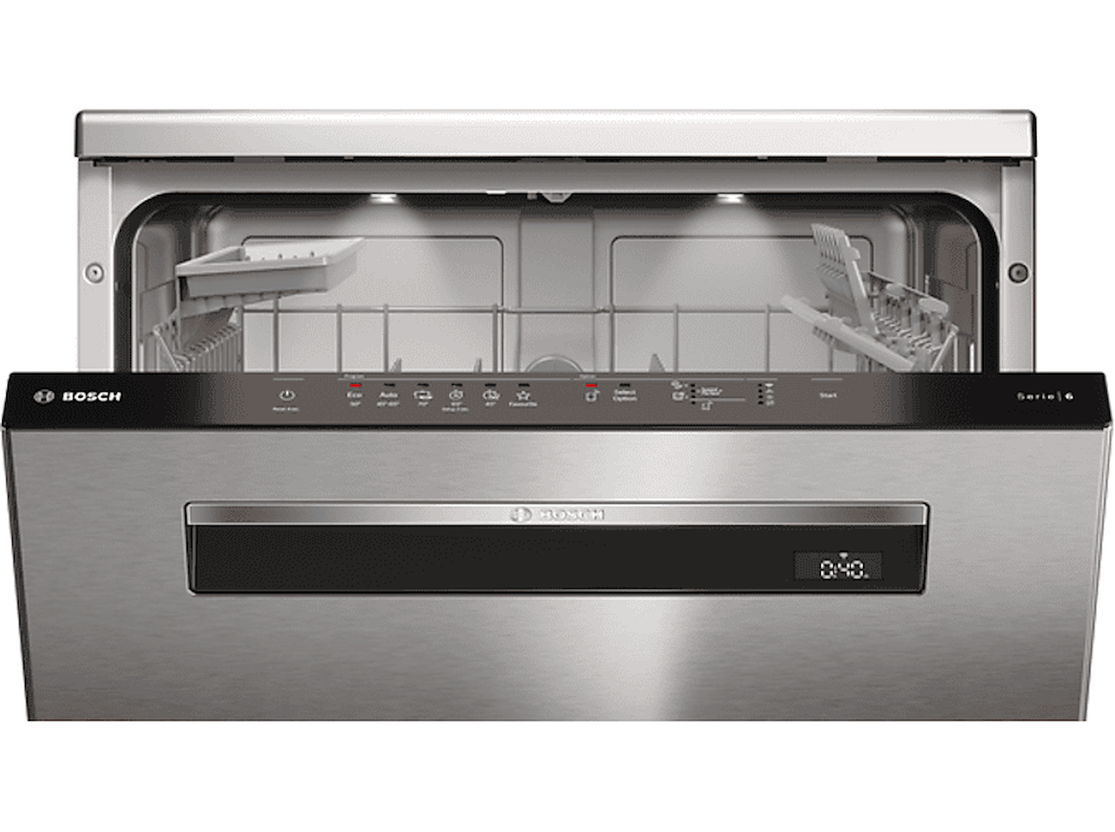 BOSCH SMP6EKI60T, Serie 6, 6 Programlı 13 Kişilik Bulaşık Makinesi Inox