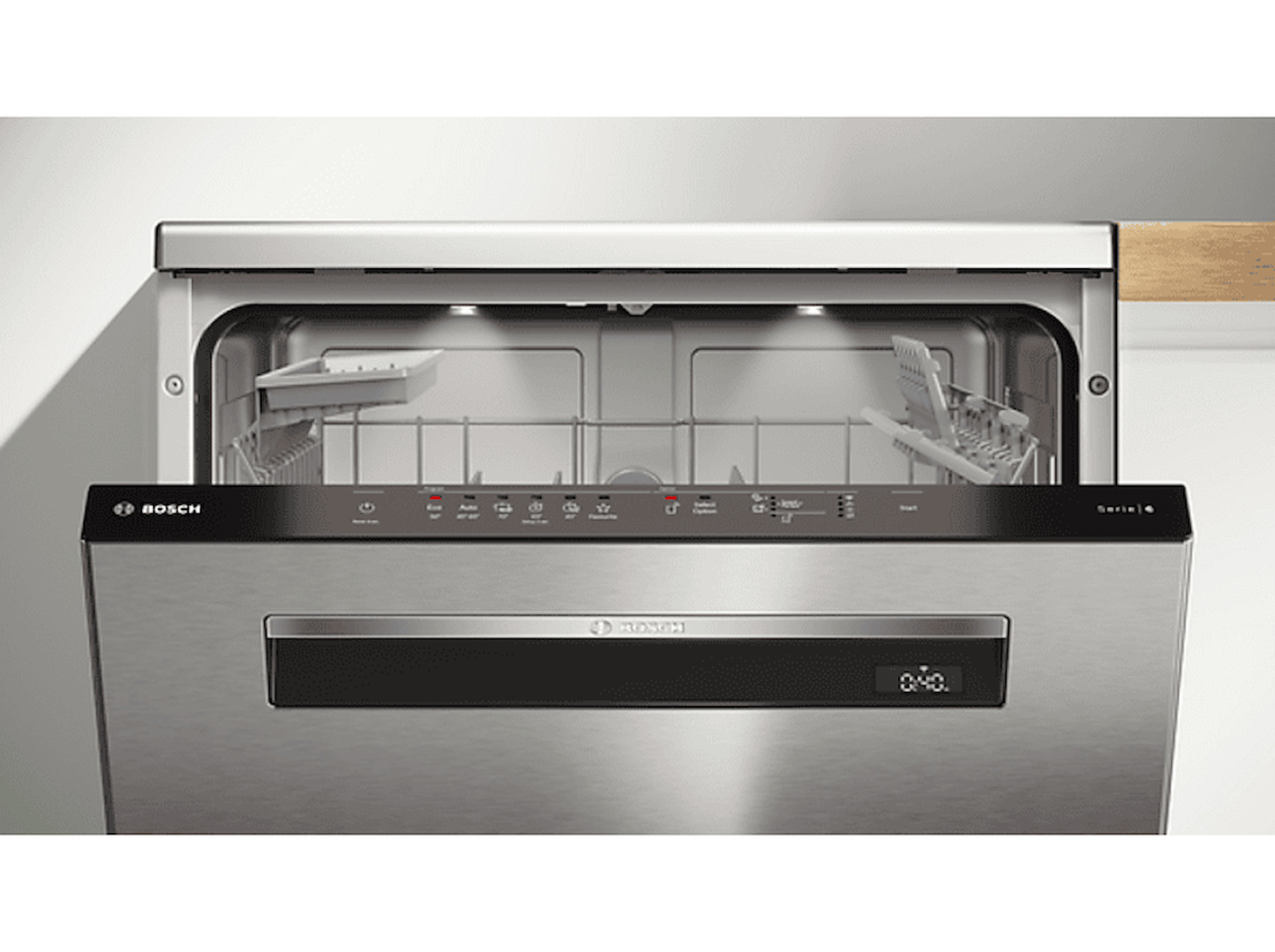 BOSCH SMP6EKI60T, Serie 6, 6 Programlı 13 Kişilik Bulaşık Makinesi Inox