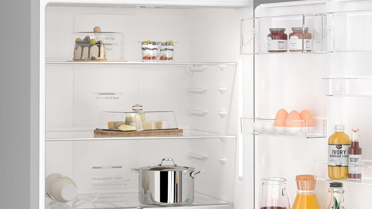 Profilo BD3076IECN E Enerji Sınıfı 526 Lt NoFrost Alttan Donduruculu Buzdolabı