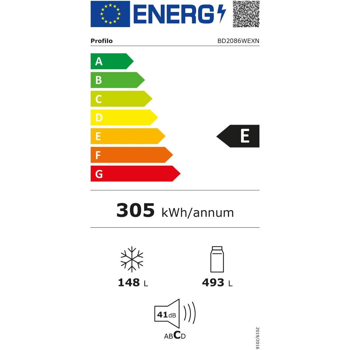 Profilo BD2086WEXN E Enerji Sınıfı 641 Lt NoFrost Üstten Donduruculu Buzdolabı