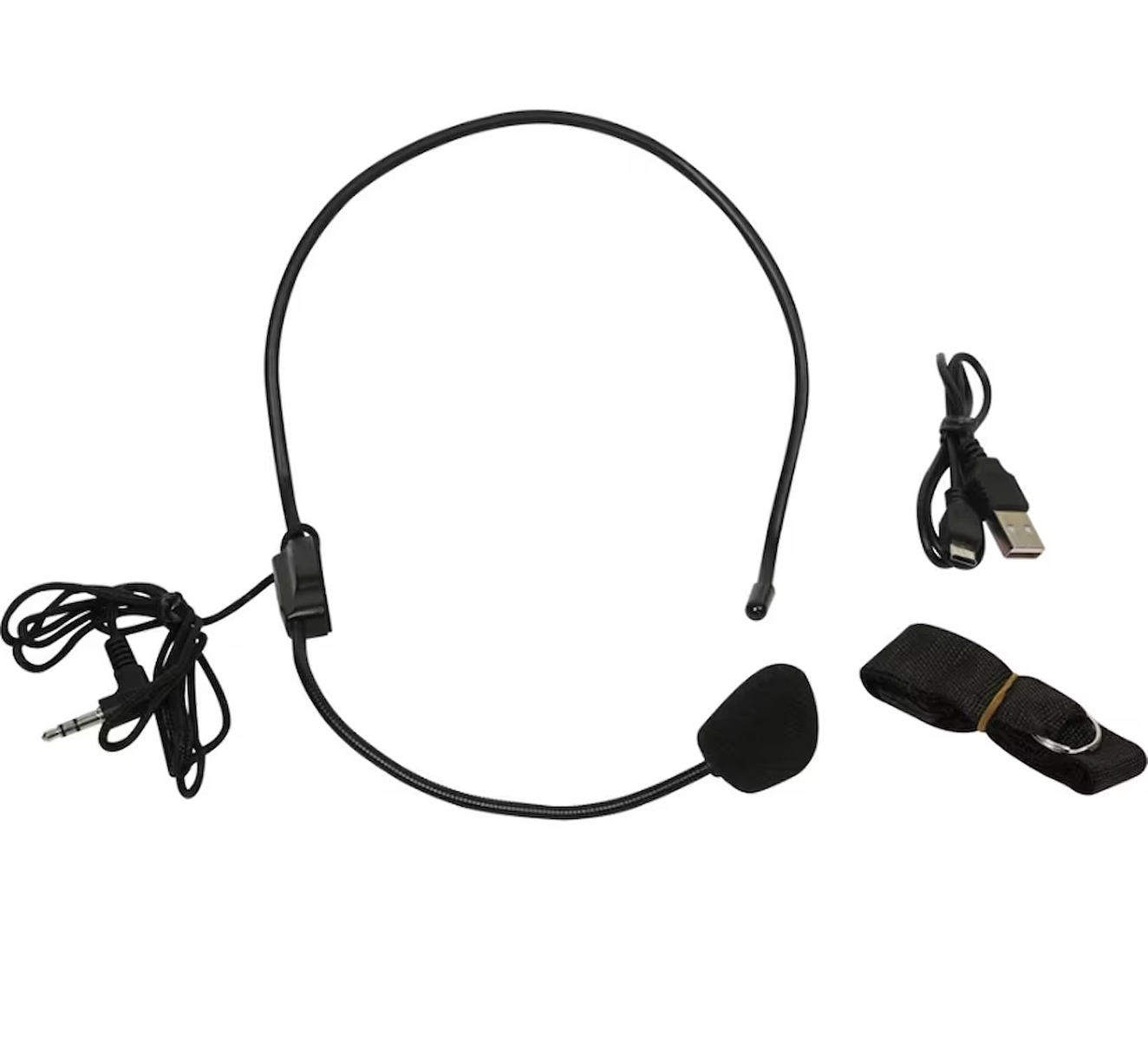 Subzero KTX 1601 Mikrofonlu Rehber Öğretmen Amfisi USB/TF/AUX FM Destekli Hoparlör