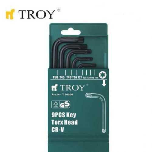 Troy 26200 Allen Anahtar Seti (Torx. 9 Parça)