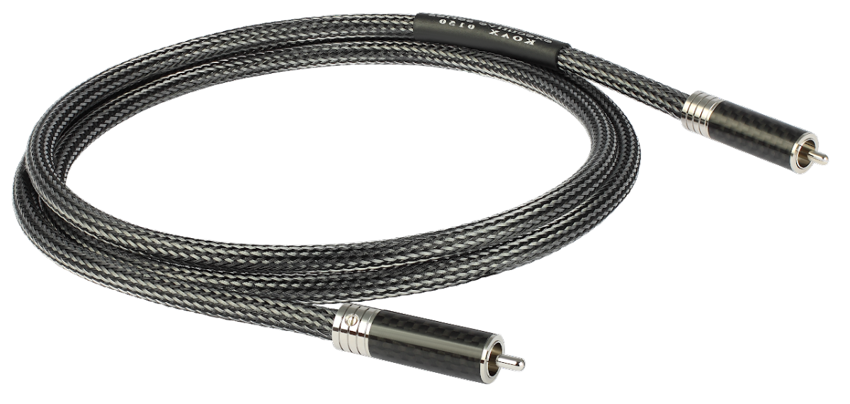 Goldkabel Executive Koax Rhodium 1,00 mt Coaxial Kablo