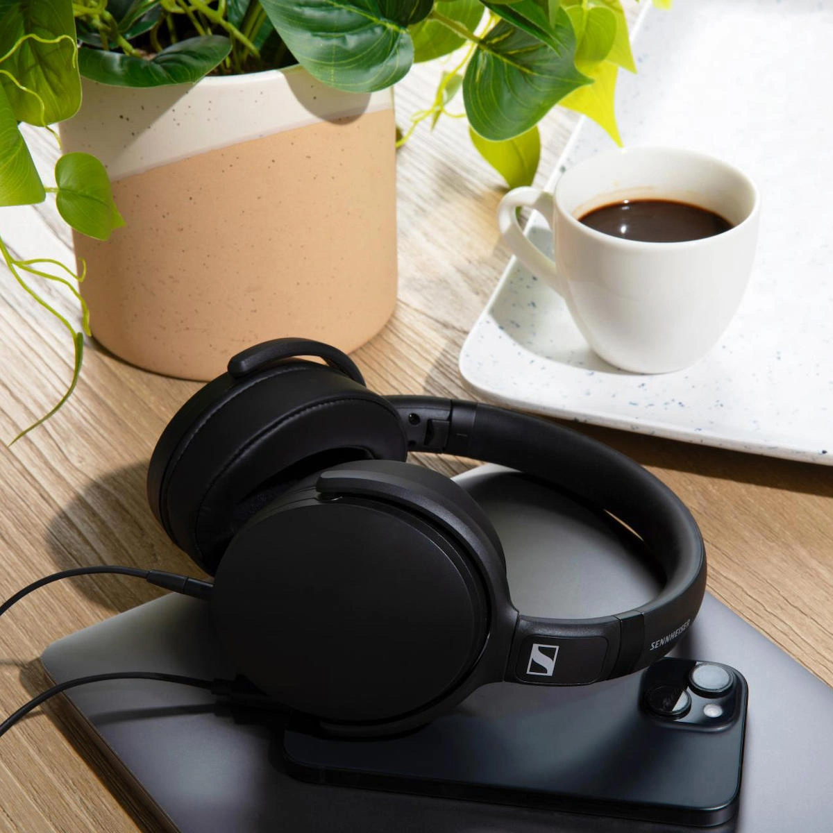 Sennheiser HD 400U Kablolu Kulak Üstü Telefon ve Bilgisayar Kulaklığı (USB-C)