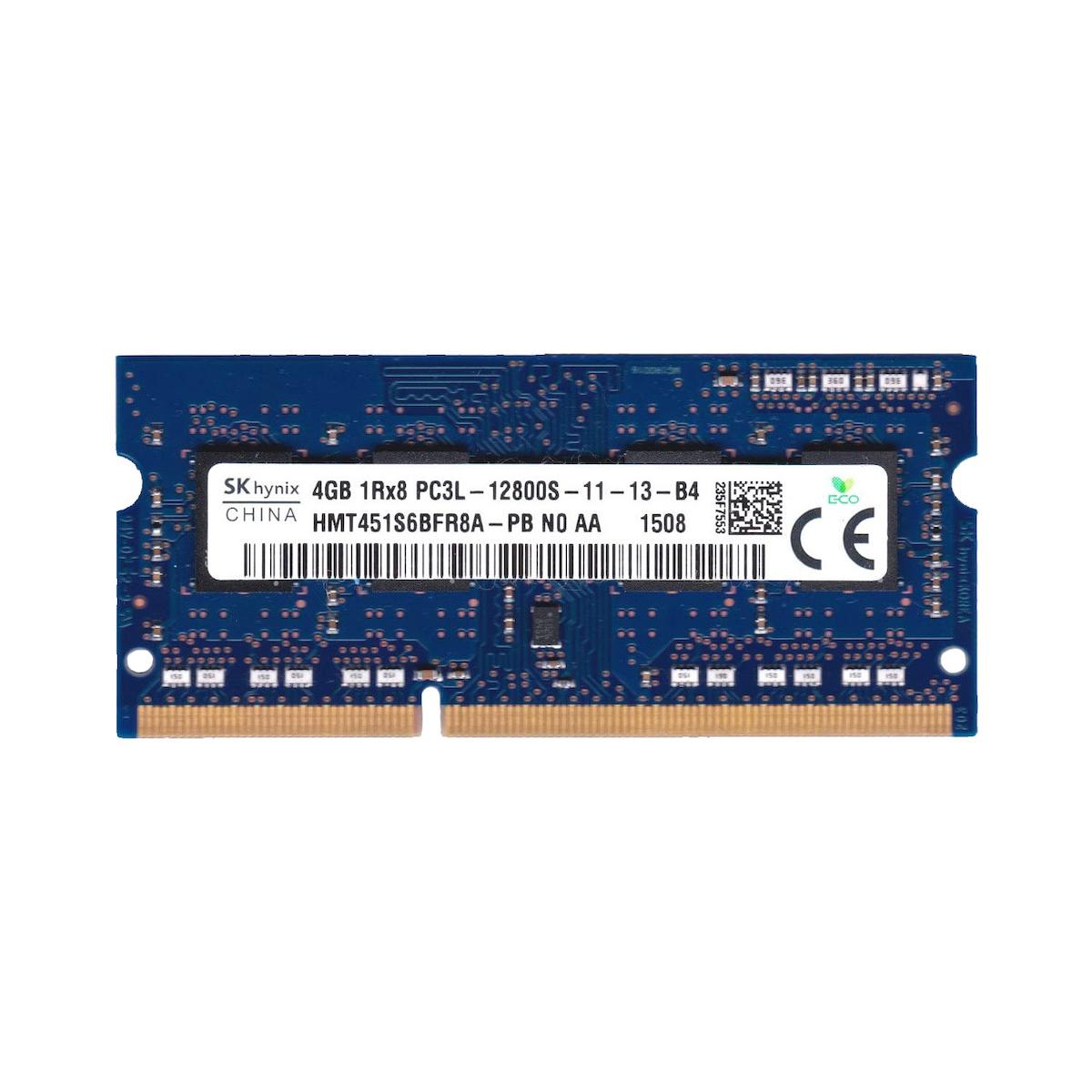 HyNIX 4GB DDR3 1600MHZ NOTEBOOK RAM VALUE HMT451S6BFR8A 1.35volt (Low Voltage)