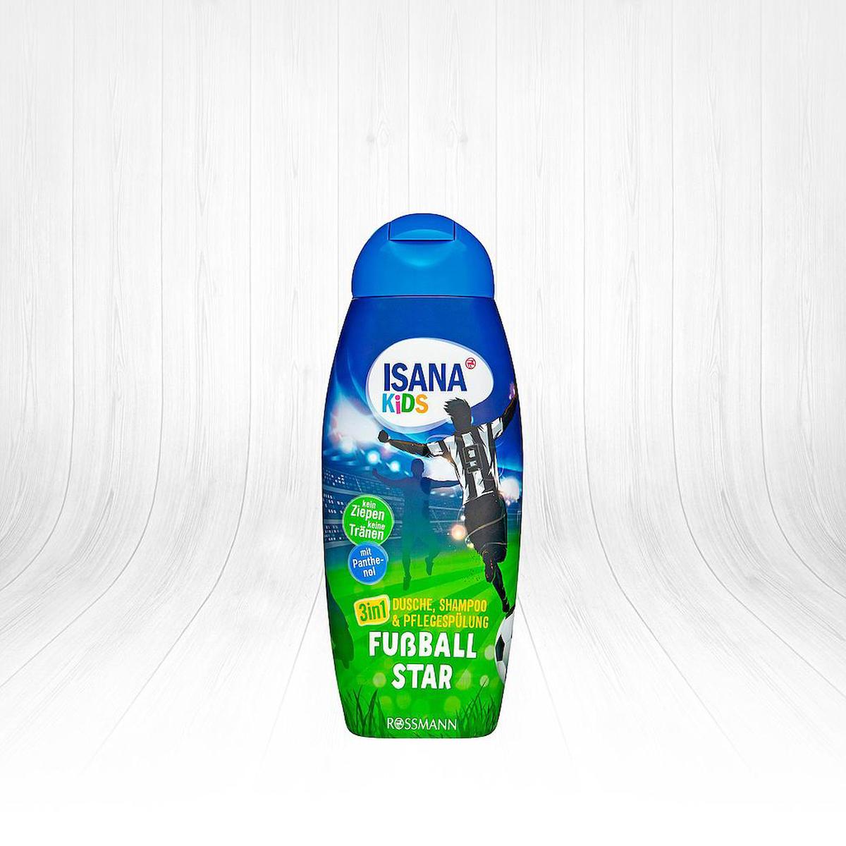 Isana Kids Futbol Starı 3'ü 1 Arada Duş Jeli 300ml