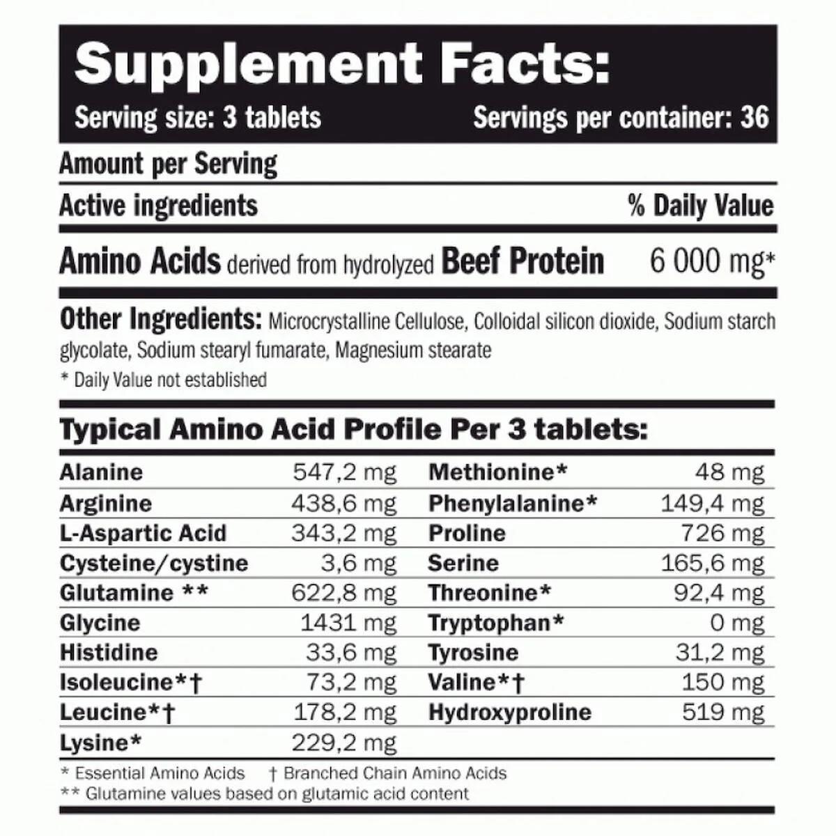 AMIX Beef Amino / 110 Tabs