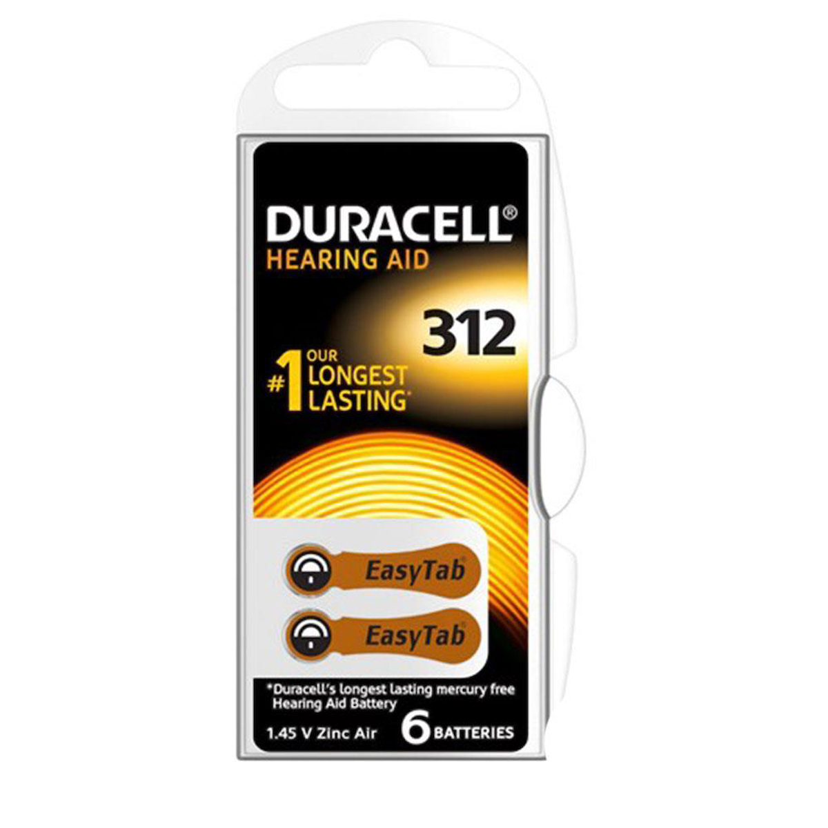 Duracell No:312 İşitme Cihazı Pili