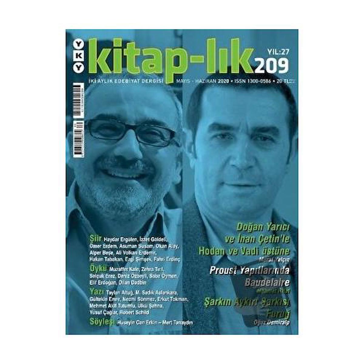 Kitap-lık Dergisi Sayı: 209 Mayıs-Haziran 2020