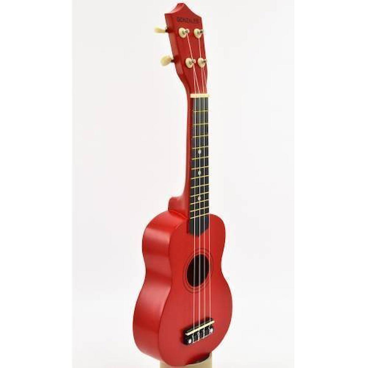 GONZALES XU21-1 RD KIRMIZI UKULELE SOPRANO