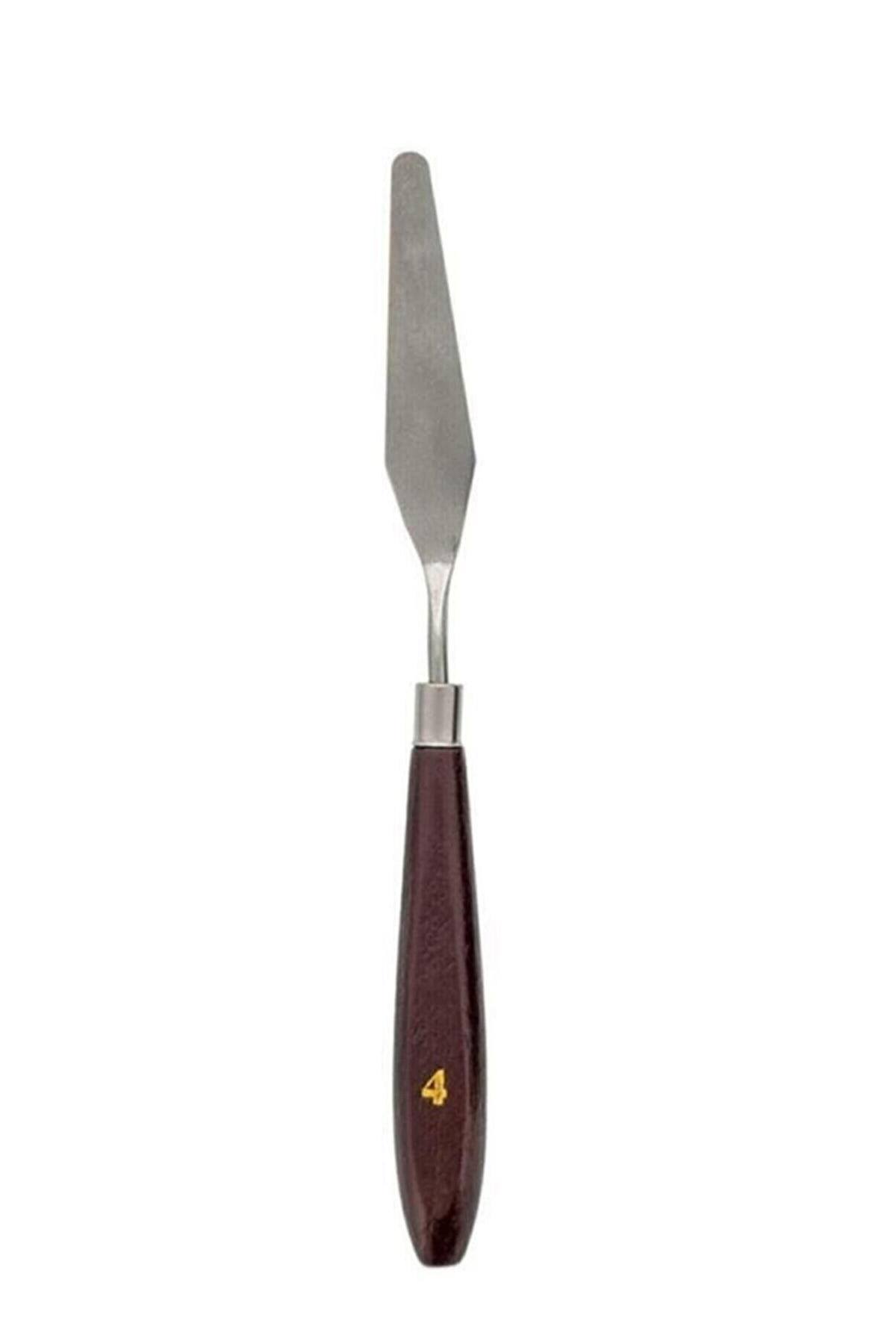 Resim Spatula, Metal Spatula  (Painting Knife) -  No: 4