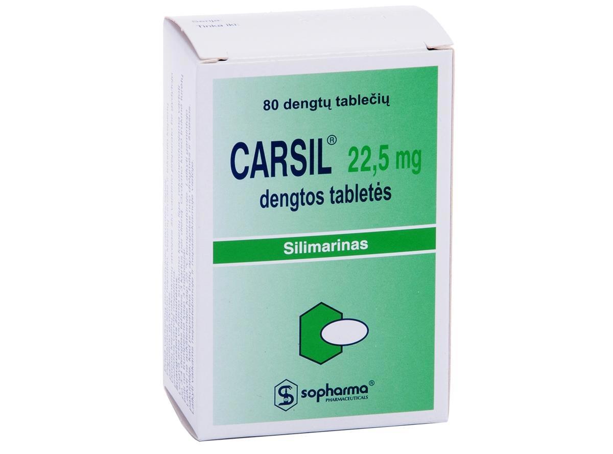 SoPharma Carsil Liv52 80 Tablets 22.5 Mg -karaciğer Koruyucu