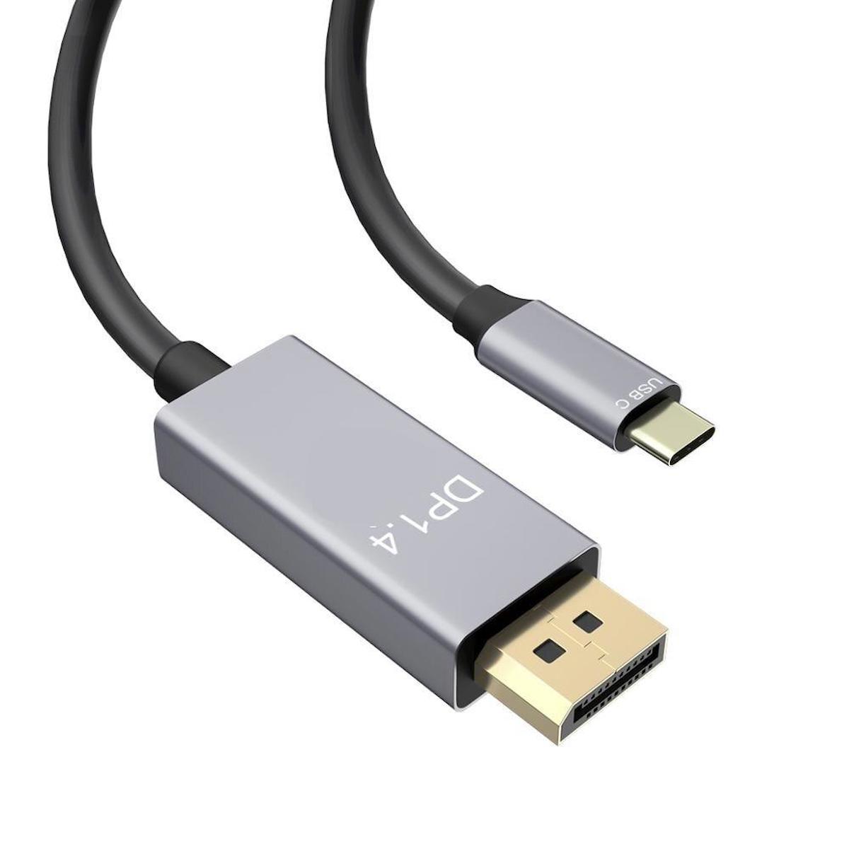 USB Type-C to DisplayPort Kablo, 1.8m