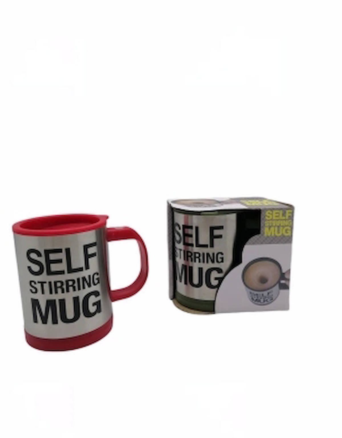 SELF STIRRING MUG MİKSER KUPA TERMOS BARDAK (4533)