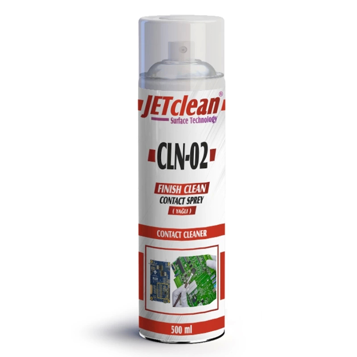 JETCLEAN CLN-02 500 ML KONTAK YAĞLI SPREY (4533)