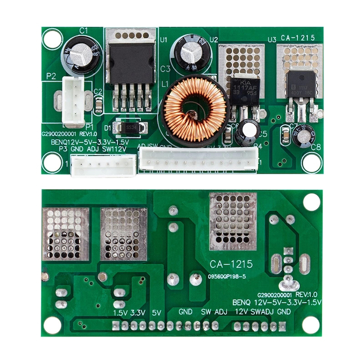 POWER SUPPLY MODUL CA-1215 12V TO 5V TO 3.3V TO 1.5V (4533)