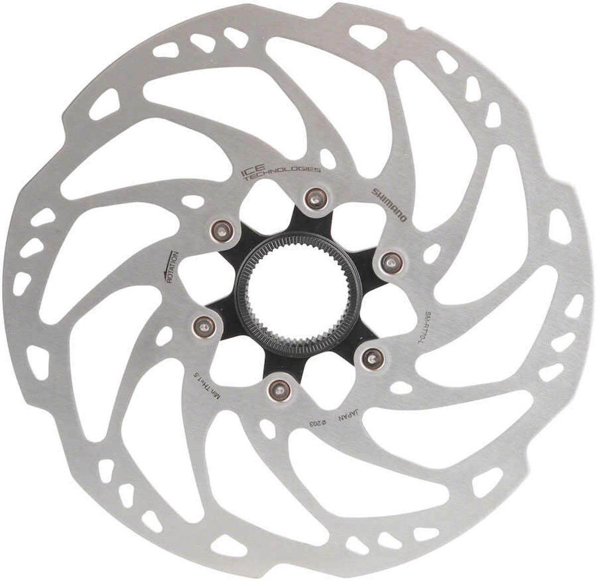 SHIMANO SLX SM-RT70 203MM CENTER LOCK ICE-TECH ROTOR