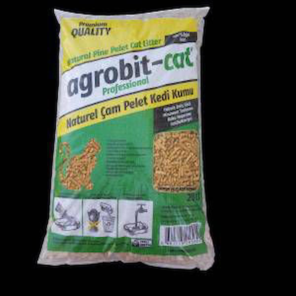 Agrobit Cat Doğal Kedi Kumu çam Peleti 20 lt