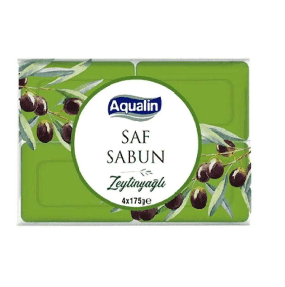 Aqualin Zeytinyağlı Sabun Banyo 4x175 gr