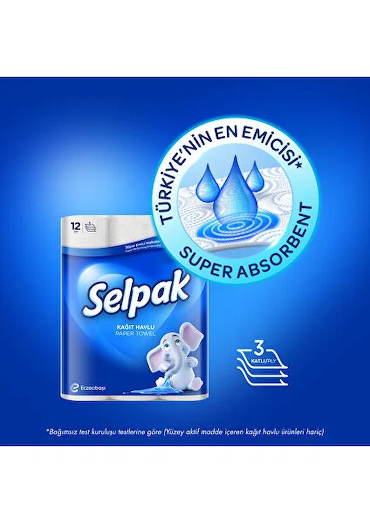 Selpak Kağıt Havlu 12'li