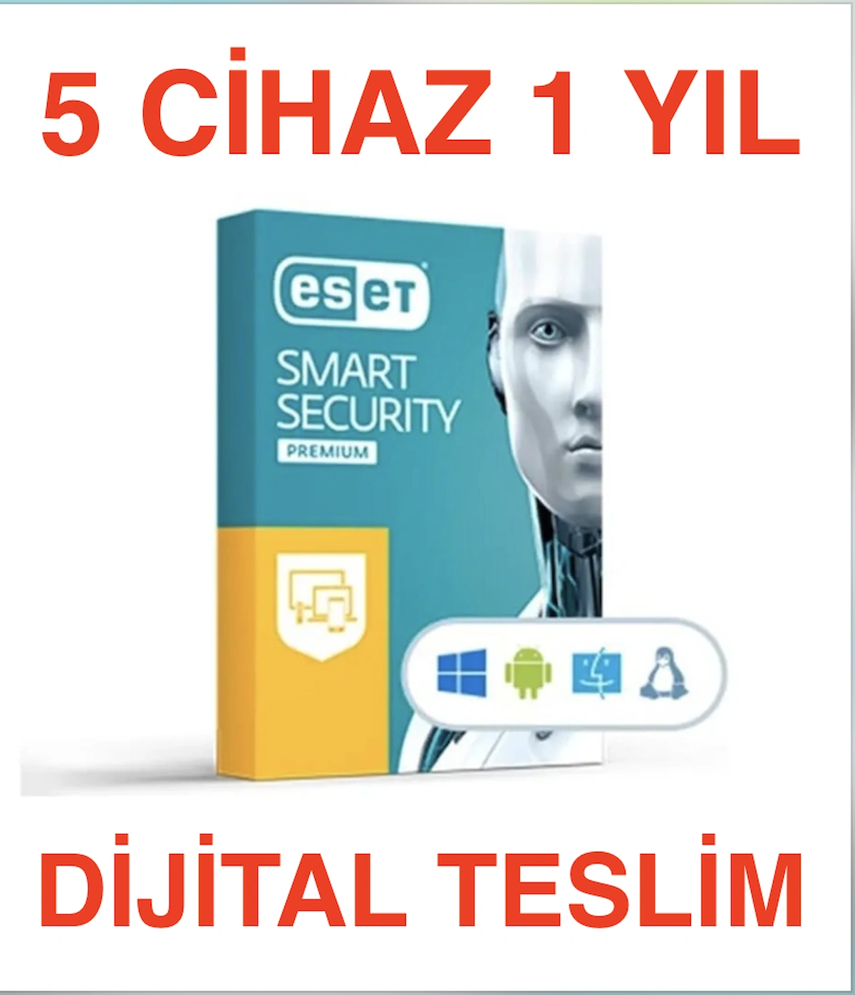 Eset Premium Security (5 Cihaz 1 Yıl ) -Dijital